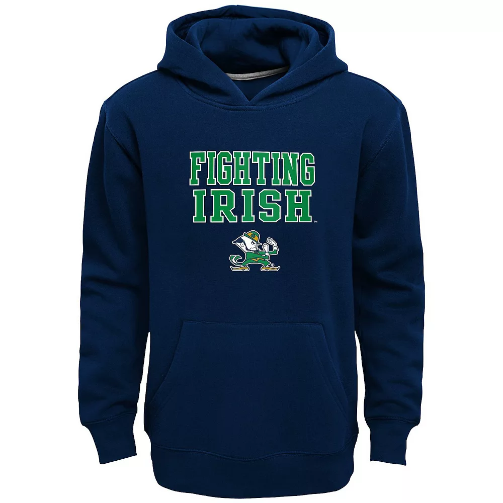 Boys 8-20 Notre Dame Fighting Irish Team Slogan Fleece Hoodie 3 Boys 8-20 Notre Dame Fighting Irish Team Slogan Fleece Hoodie