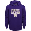 Boys 8-20 Washington Huskies Team Slogan Fleece Hoodie -Active & Workout Clothes Store 5947461