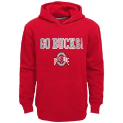 Kids 7-20 Ohio State Buckeyes Team Slogan Fleece Hoodie