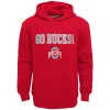 Boys 8-20 Ohio State Buckeyes Team Slogan Fleece Hoodie -Active & Workout Clothes Store 5947811