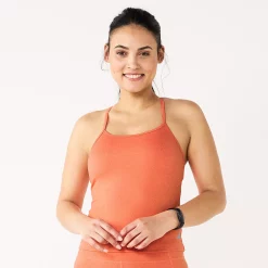 Women's Tek Gear® Brushed Strappy Tank -Active & Workout Clothes Store 5983577 Endless Lava