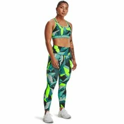 Women's Under Armour HeatGear® Printed No-Slip Waistband 7/8 Ankle Leggings -Active & Workout Clothes Store 5983962 ALT2