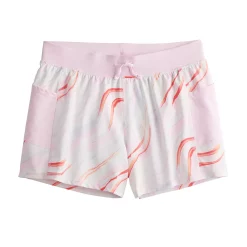 Girls 7-16 Tek Gear® Woven Running Shorts in Regular & Plus Size -Active & Workout Clothes Store 5984089 White Pink Marble