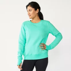 Women's Tek Gear® Ultrasoft Fleece Sweatshirt -Active & Workout Clothes Store 6119993 Aruba Bay