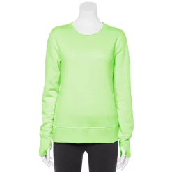 Women's Tek Gear® Ultrasoft Fleece Sweatshirt -Active & Workout Clothes Store 6119993 Awakening Green