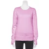 Women's Tek Gear® Ultrasoft Fleece Sweatshirt -Active & Workout Clothes Store 6119993 Lavender