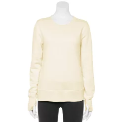 Women's Tek Gear® Ultrasoft Fleece Sweatshirt -Active & Workout Clothes Store 6119993 Lemon Frost