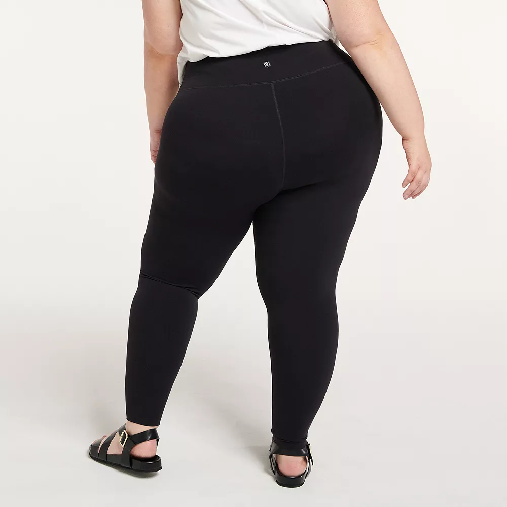 Plus Size FLX Affirmation High-Waisted 7/8 Ankle Leggings 5 Plus Size FLX Affirmation High-Waisted 7/8 Ankle Leggings - Image 3