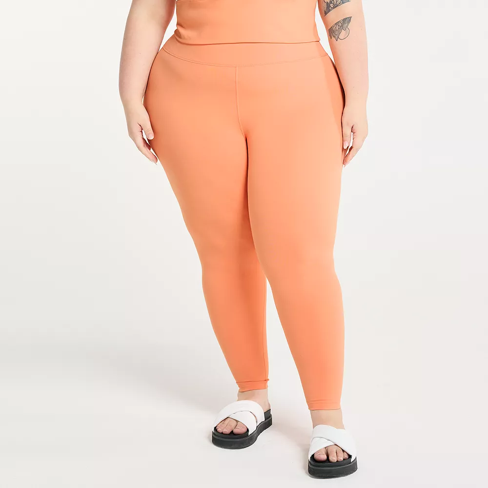 Plus Size FLX Affirmation High-Waisted 7/8 Ankle Leggings 3 Plus Size FLX Affirmation High-Waisted 7/8 Ankle Leggings