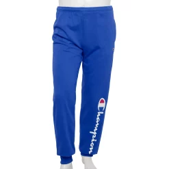 Big & Tall Champion® Powerblend Fleece Joggers -Active & Workout Clothes Store 6120113 Valiant Blue