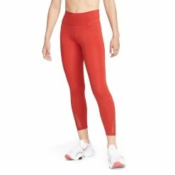 Women's Nike One Midrise 7/8 Leggings -Active & Workout Clothes Store 6120418 Cinnabar