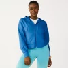 Women's Tek Gear® French Terry Crop Zip-Up Jacket -Active & Workout Clothes Store 6120577 Beyond Blue