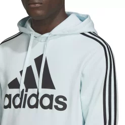 Men's adidas Essential Big Logo Fleece Hoodie -Active & Workout Clothes Store 6142188 ALT3