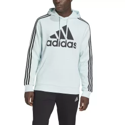 Men's adidas Essential Big Logo Fleece Hoodie -Active & Workout Clothes Store 6142188 ALT5