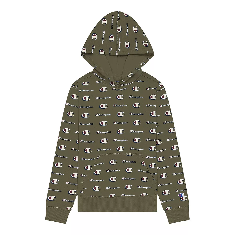 Boys 8-20 Champion® Multicolor Script Fleece Hoodie 3 Boys 8-20 Champion® Multicolor Script Fleece Hoodie