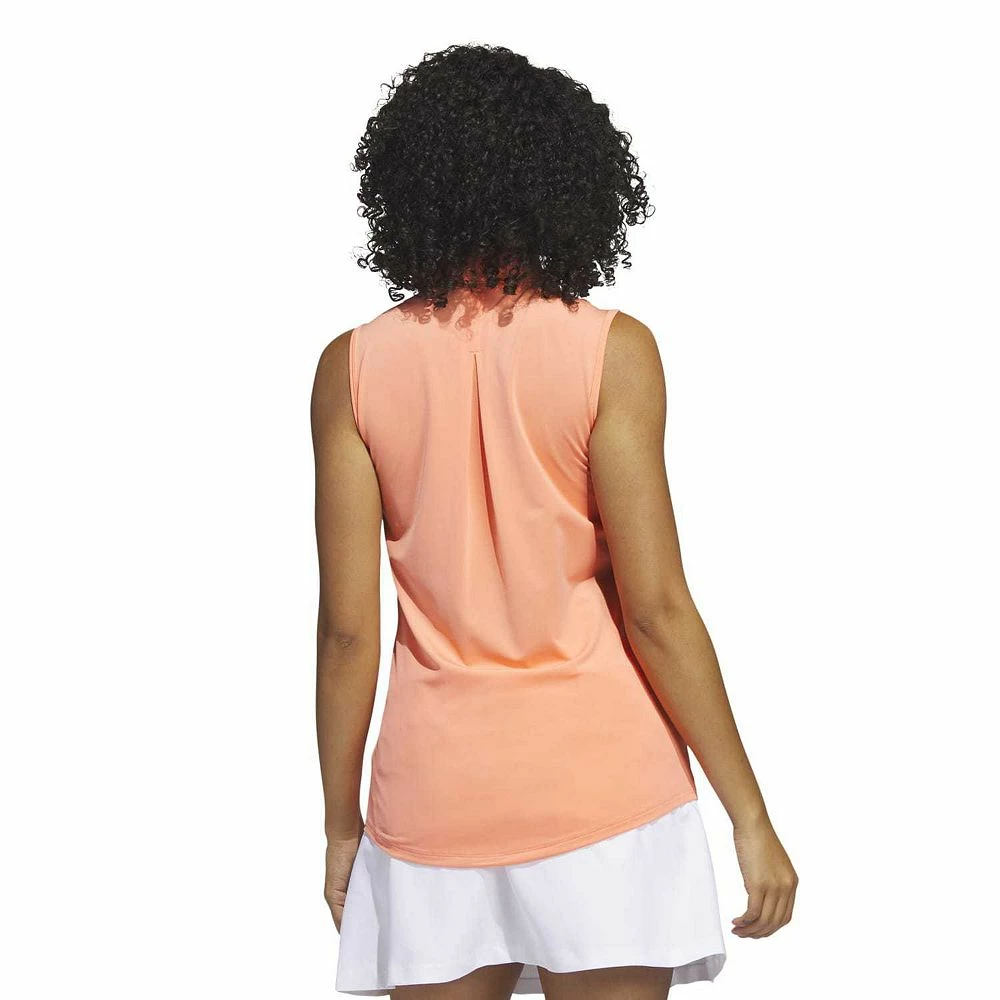 Women's adidas Ultimate365 Sleeveless Golf Polo 5 Women's adidas Ultimate365 Sleeveless Golf Polo - Image 3
