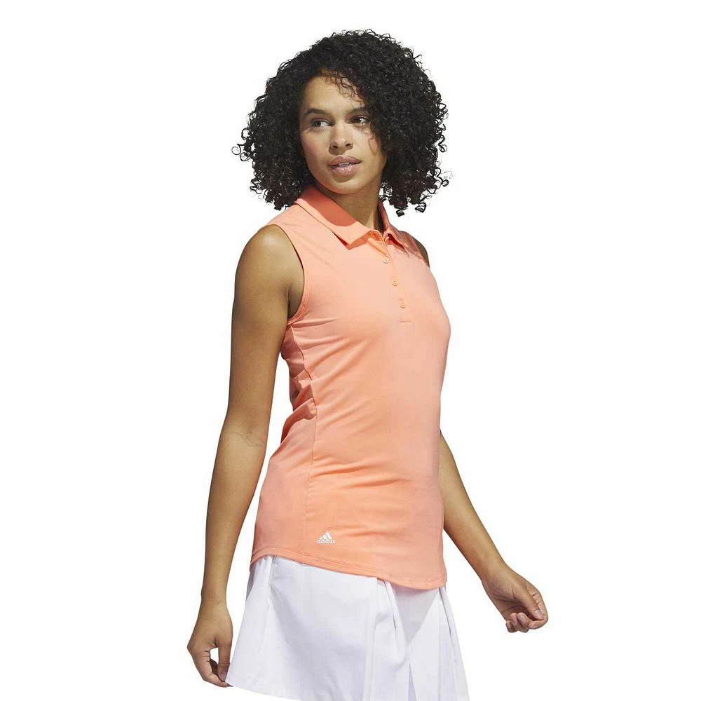 Women's adidas Ultimate365 Sleeveless Golf Polo 6 Women's adidas Ultimate365 Sleeveless Golf Polo - Image 4