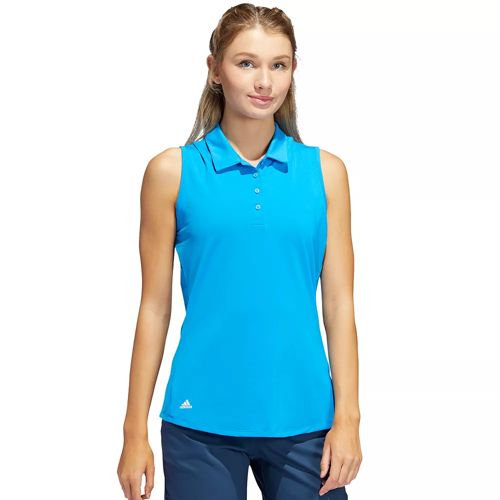 Women's adidas Ultimate365 Sleeveless Golf Polo 4 Women's adidas Ultimate365 Sleeveless Golf Polo - Image 2