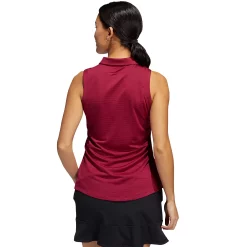 Women's adidas Sleeveless Polo Golf Shirt -Active & Workout Clothes Store 6142274 ALT