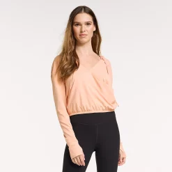 Women's FLX Surplice Lightweight Hoodie -Active & Workout Clothes Store 6142318 Blushed Out