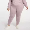 Plus Size FLX Paperbag High-Waisted Sweatpants -Active & Workout Clothes Store 6142332 Grazing Lavendar