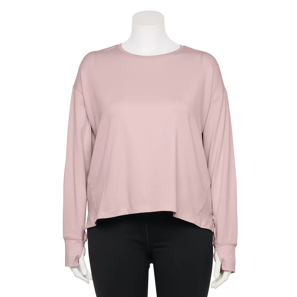 Plus Size FLX Core Drop-Shoulder Tee 3 Plus Size FLX Core Drop-Shoulder Tee