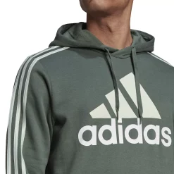 Big & Tall adidas Essential 3-Stripes Badge of Sport Hoodie -Active & Workout Clothes Store 6142597 ALT3