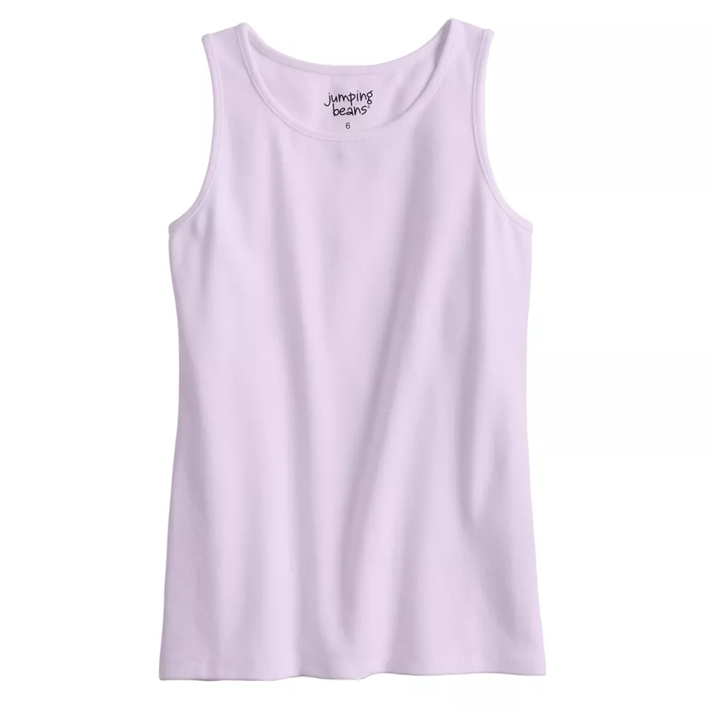 Girls 4-12 Jumping Beans® Essential Ribbed Tank Top 3 Girls 4-12 Jumping Beans® Essential Ribbed Tank Top