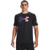Men's Under Armour Freedom Big Logo Tee -Active & Workout Clothes Store 6171682 Black