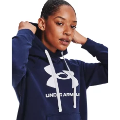 Women's Under Armour Rival Fleece Logo Hoodie -Active & Workout Clothes Store 6171848 ALT3