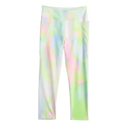 Girls 7-16 Tek Gear® 7/8 Performance Leggings in Regular & Plus Size -Active & Workout Clothes Store 6172042 Pink Geometric